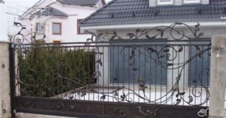 Купить откатные ворота кованые Ивантеевка, цена от 2848 руб.