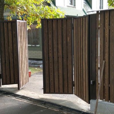 Купите и Закажите Ворота Гармошка: Лучшая Цена от 48152 руб, Установка под Ключ и Доставка в Ивантеевке и по Области